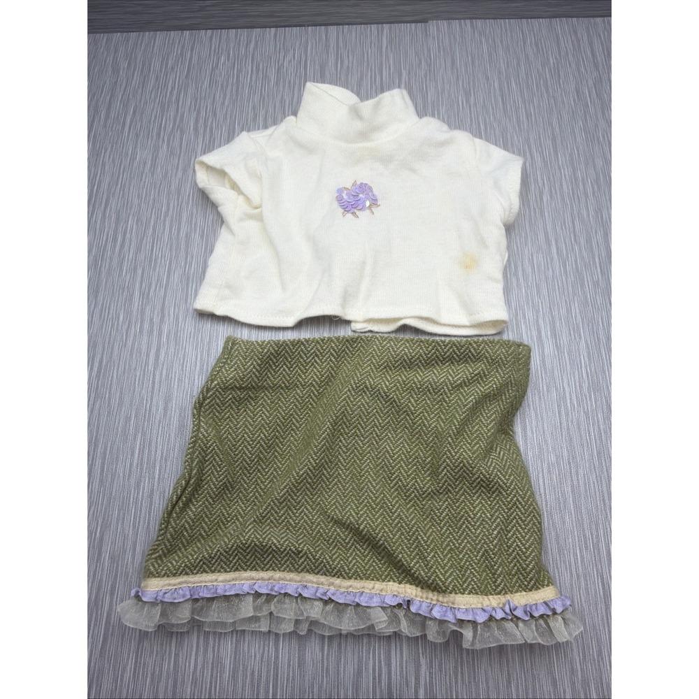American Girl Go Anywhere Outfit 2002 Retired Top Skirt 18" Doll Partial